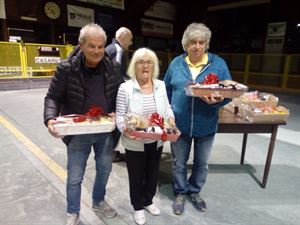 secondi classificati: Mmirella Perini, Lutteri Franco e Bertasi Gianfranco.